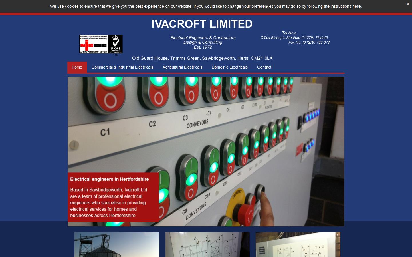 Ivacroft Ltd Website