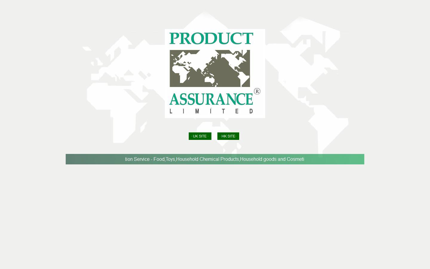 Product Assurance Ltd Website