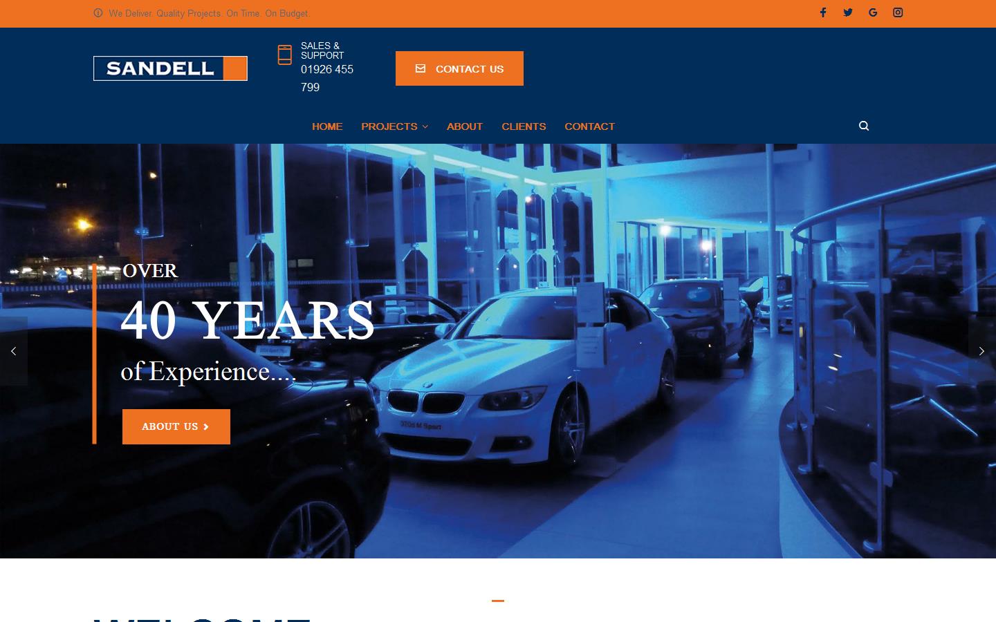 Sandell Group UK Ltd Website