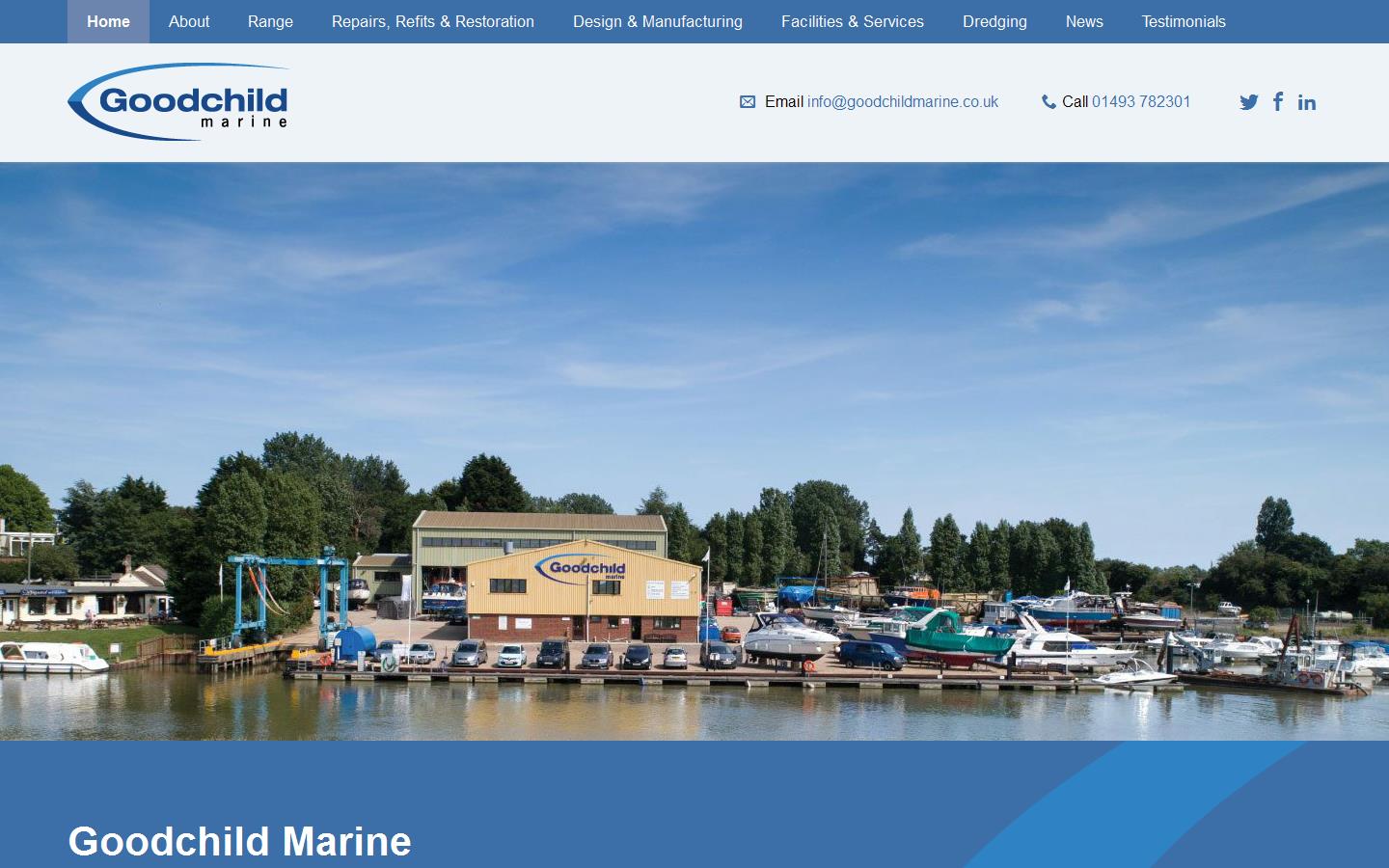 Goodchild Marine Website