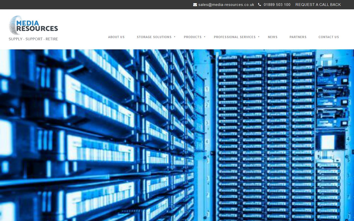 Media Resources Website