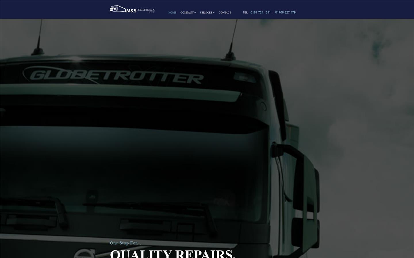 M & S Commercials Ltd Website