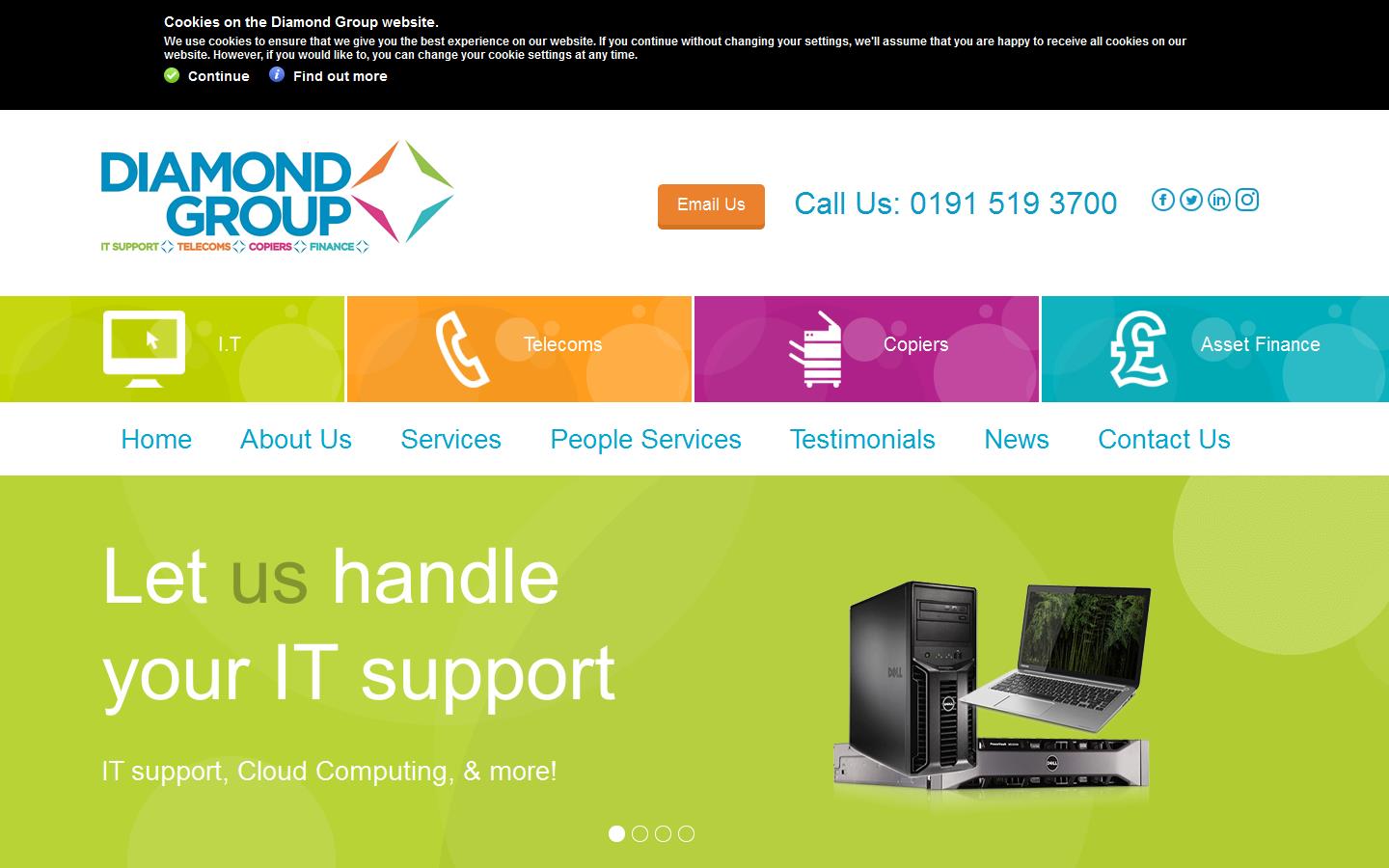 Diamond Group Website