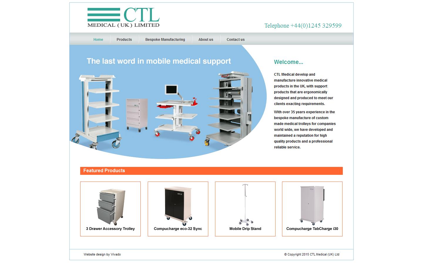 CTL Medical (UK) Ltd Website
