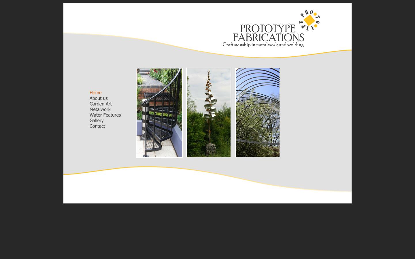 Prototype Fabrications Ltd Website