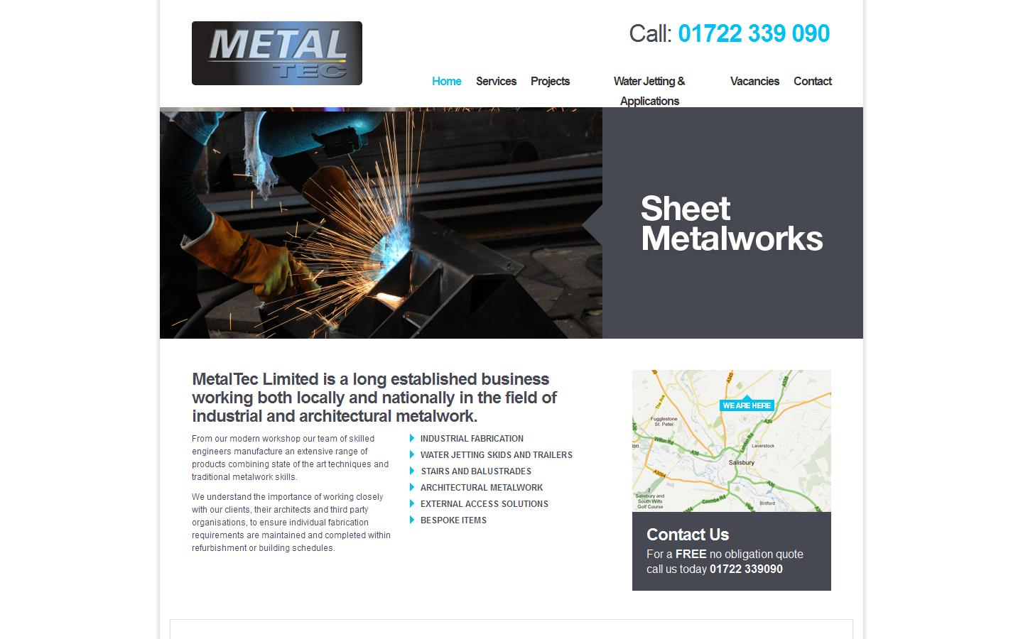 Metaltec Website