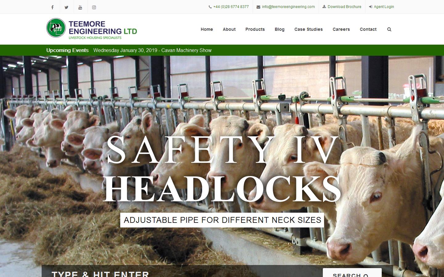 Teemore Engineering Website