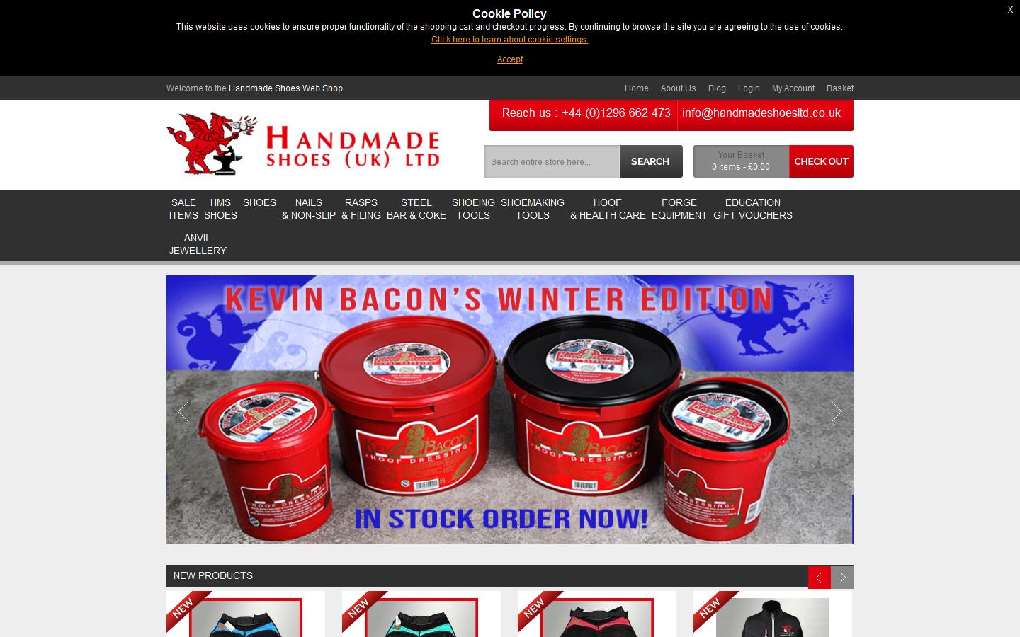 Handmade Shoes UK Ltd Website