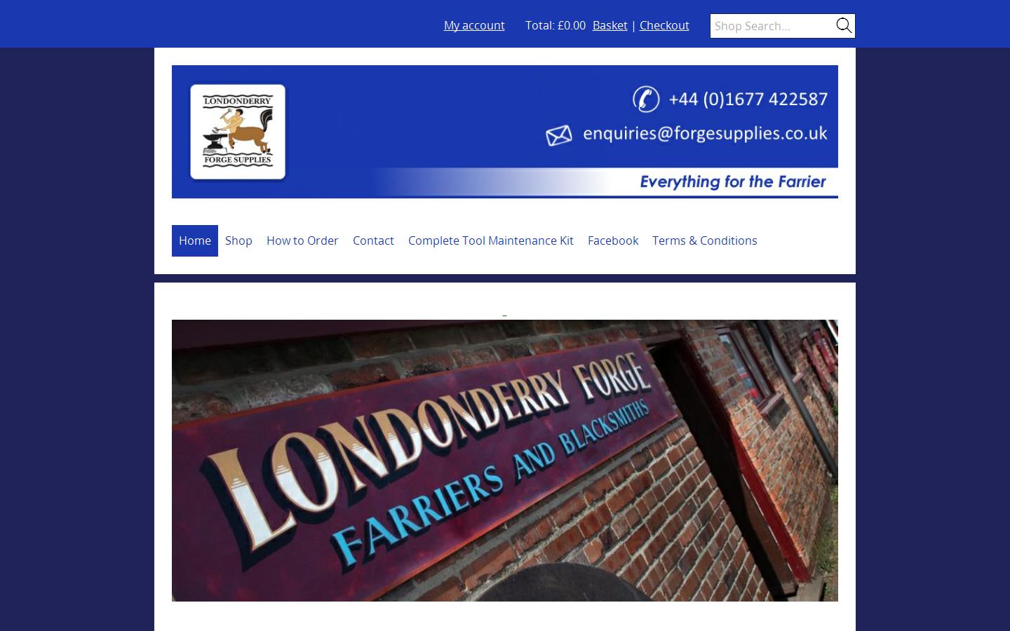 Londonderry Farriers & Blacksmiths Website