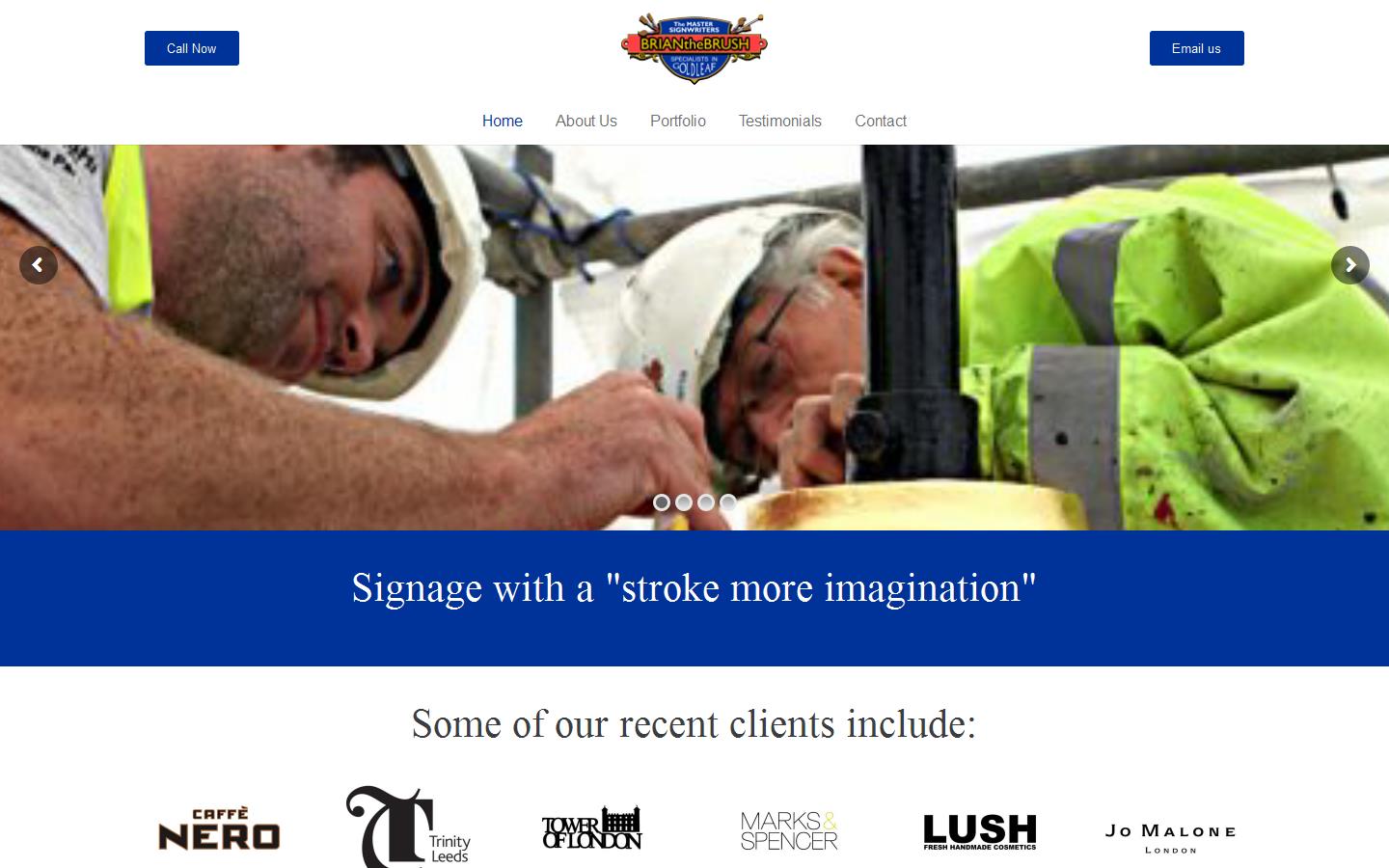 Brian the Brush Website