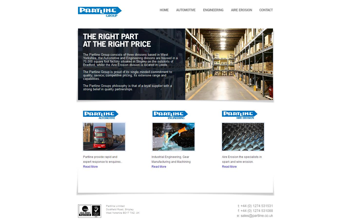 Partline Group Website