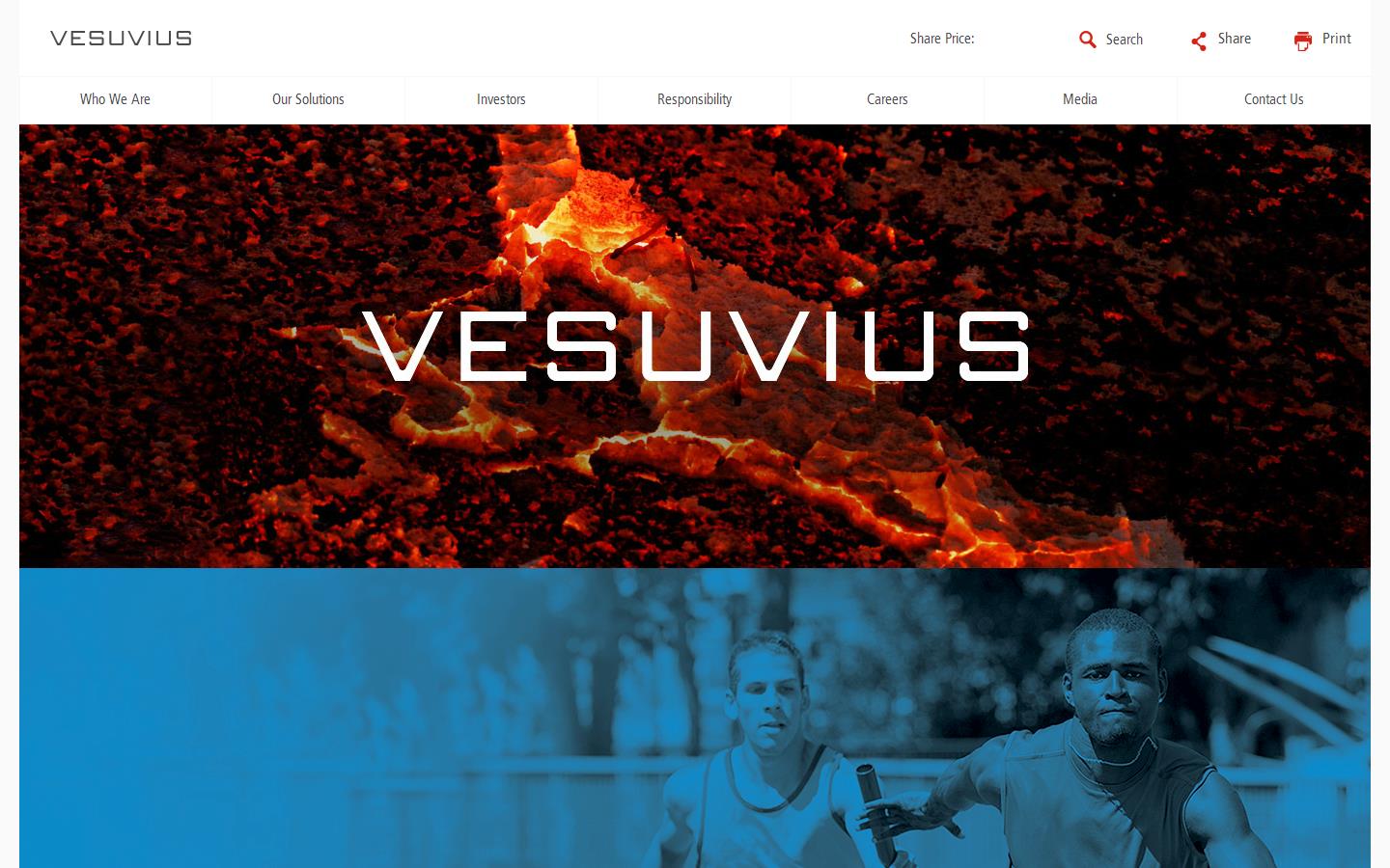 Vesuvius UK Ltd Website