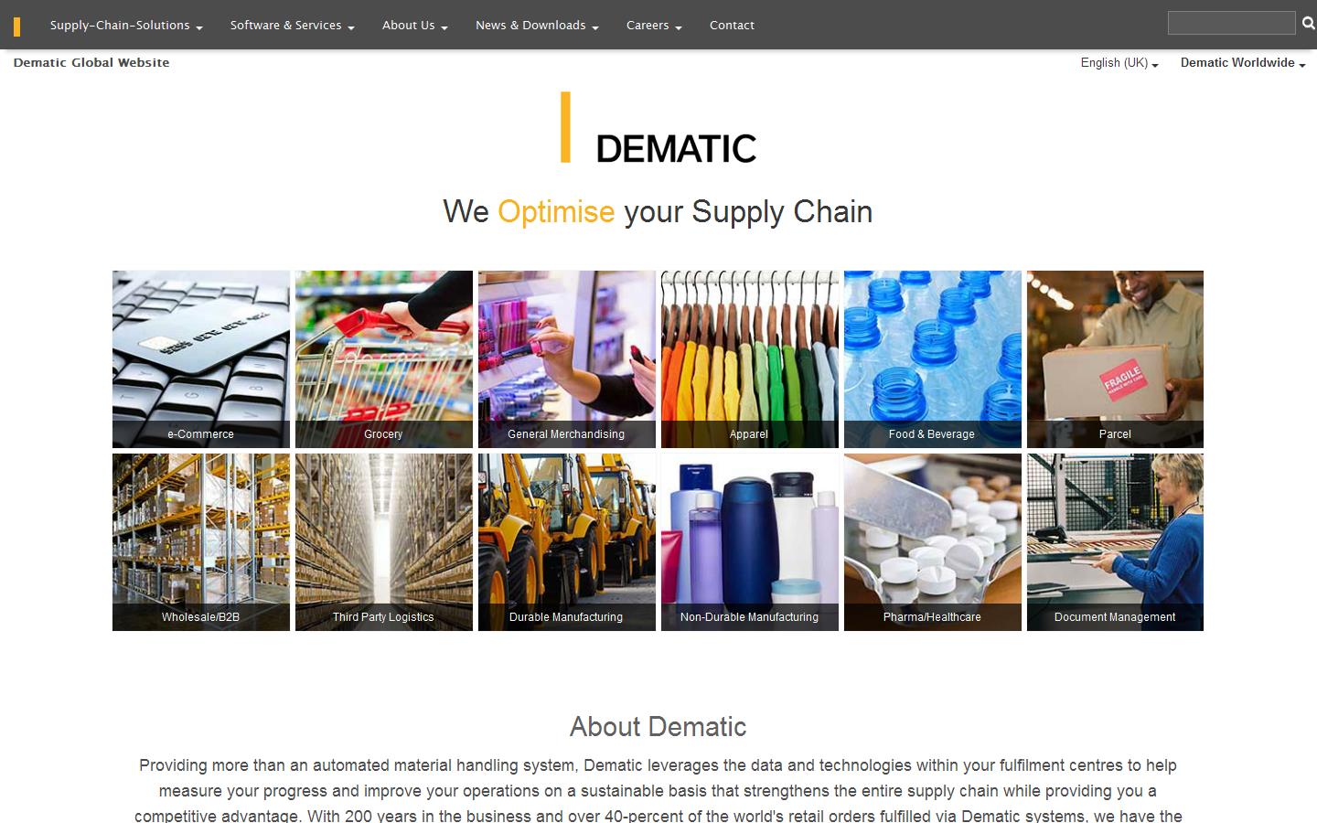Dematic Website