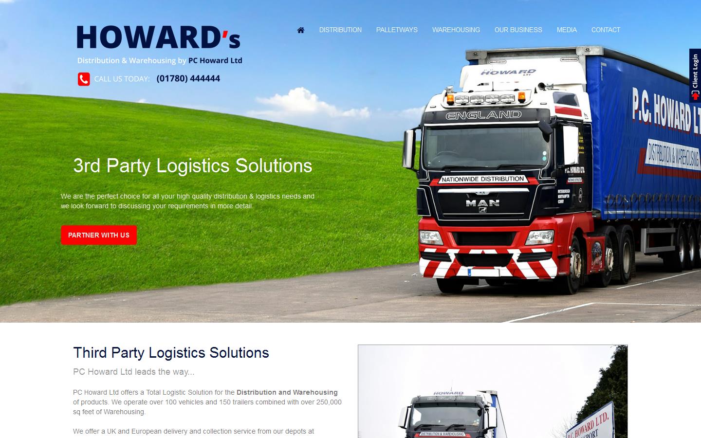 P C Howard Ltd Website