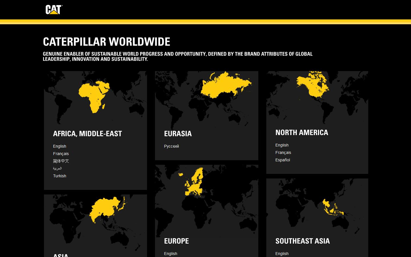 Caterpillar Shrewsbury Ltd Website
