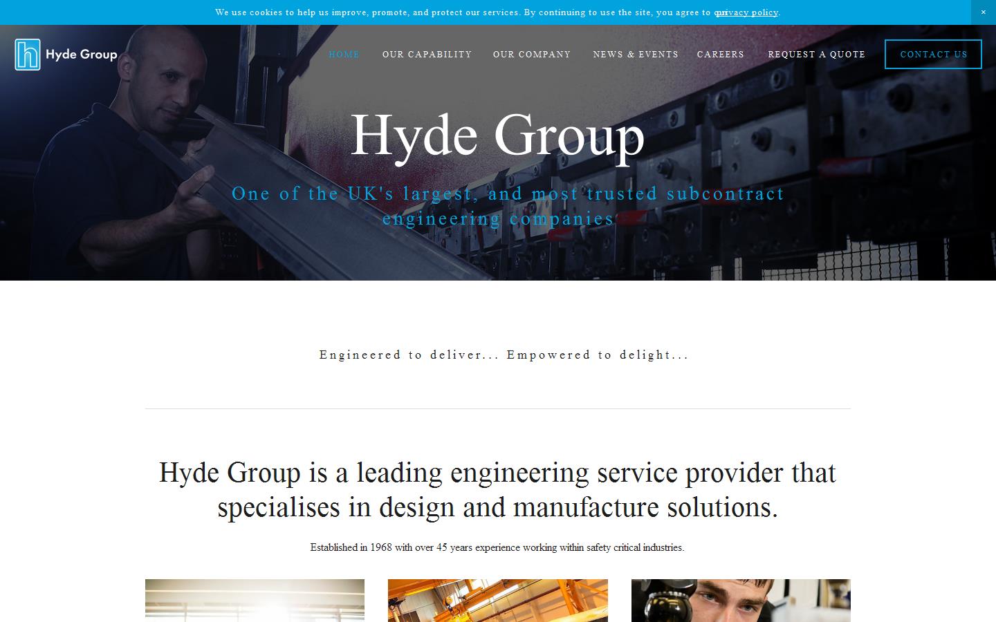 Hyde Industrial Holdings Ltd Website