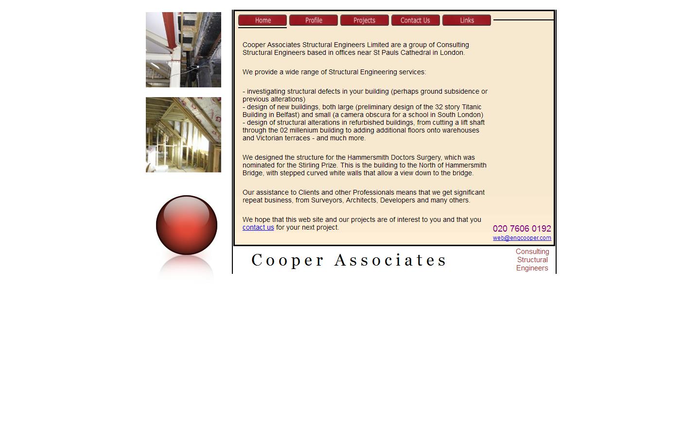 Cooper Associates Ltd Website