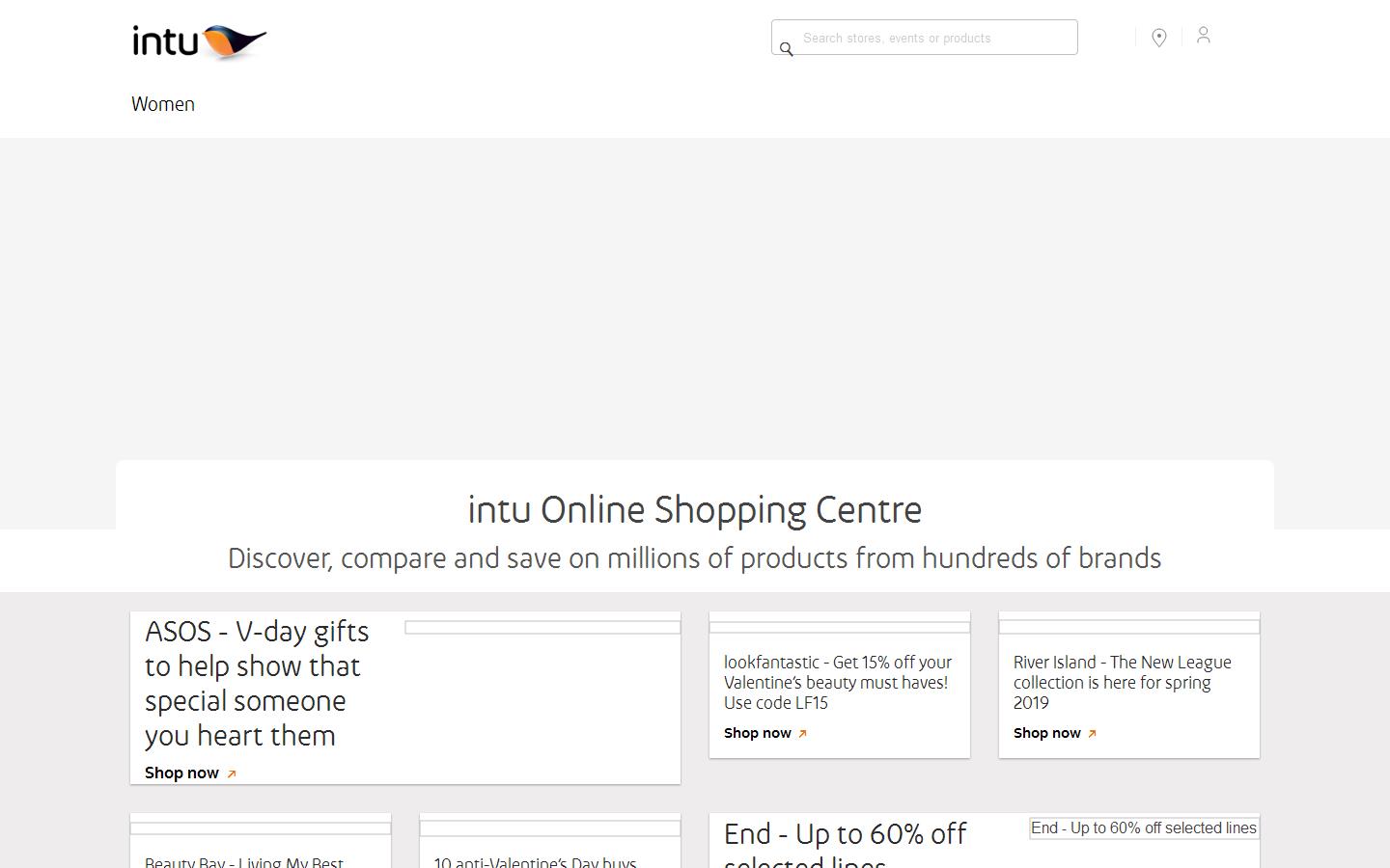 Intu Property Website