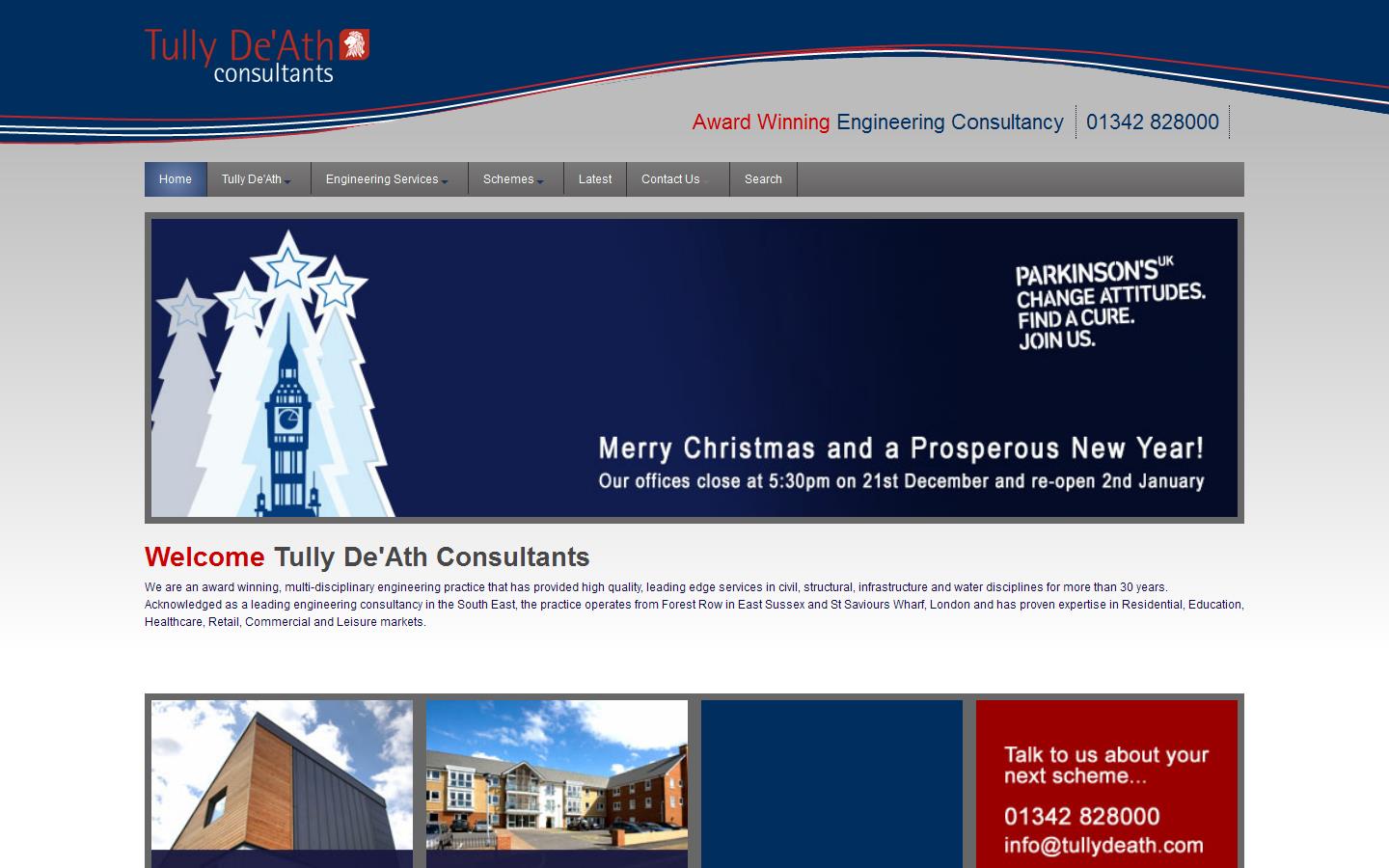 Tully de''ath Consultants Website