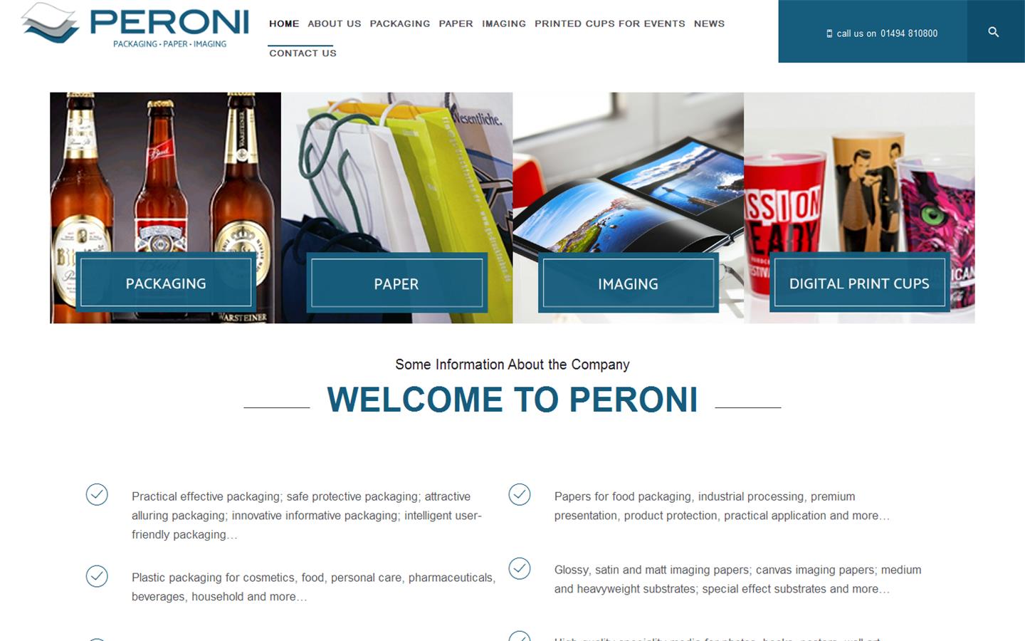 Peroni Website