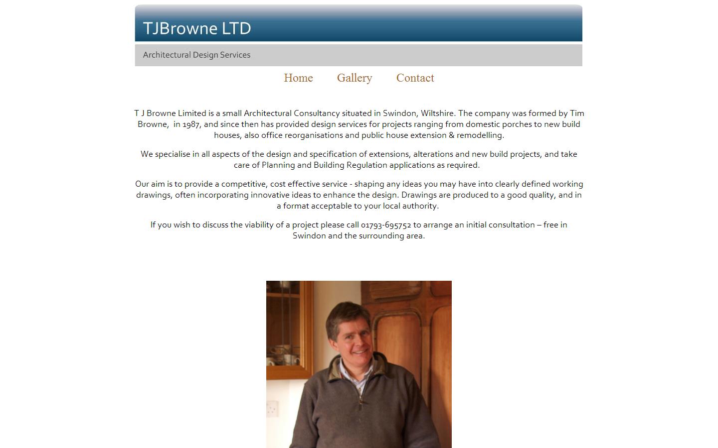 T J Browne Ltd Website