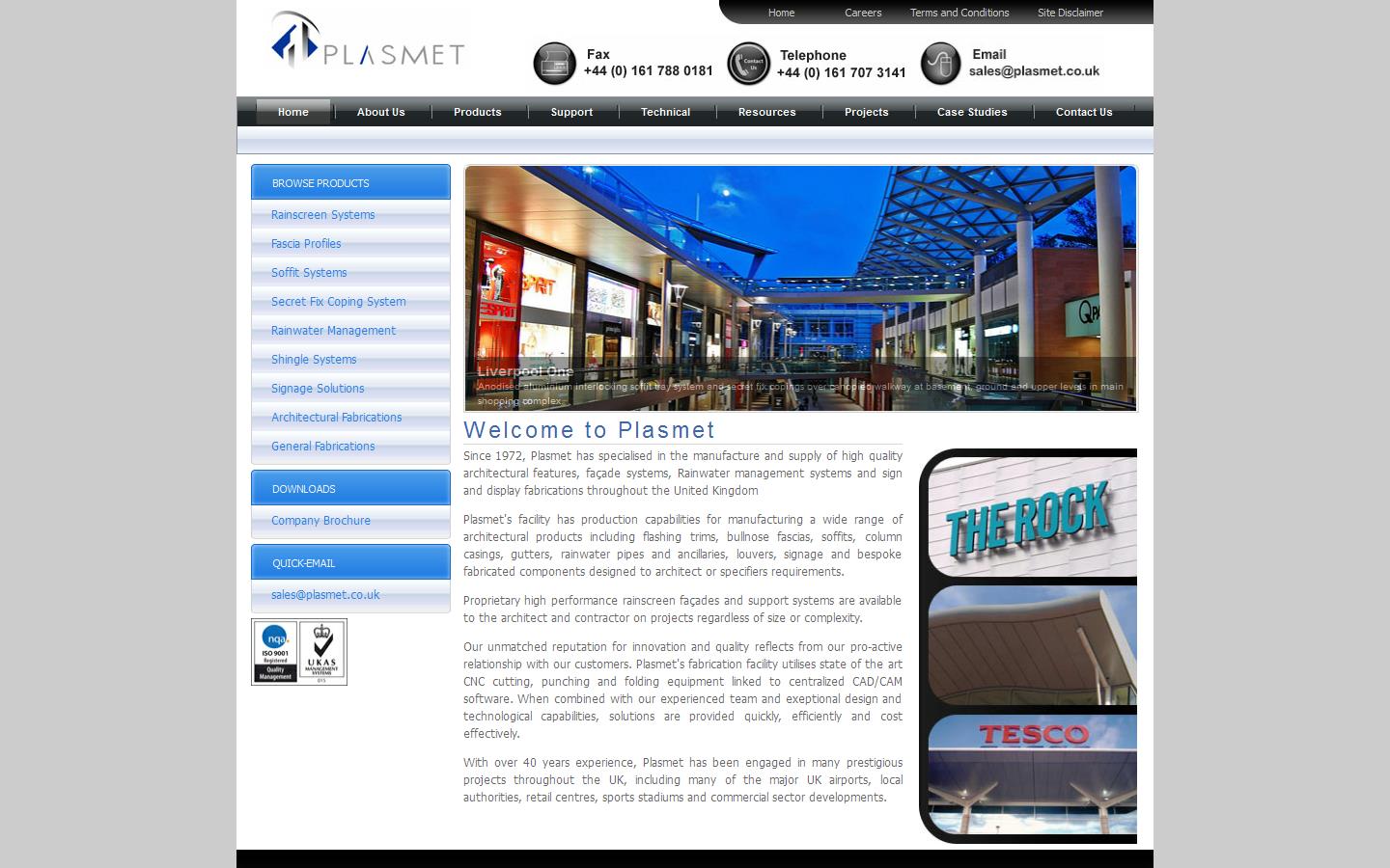 Plasmet Website