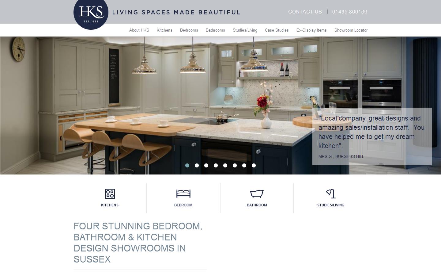 H K S Interiors Ltd Website