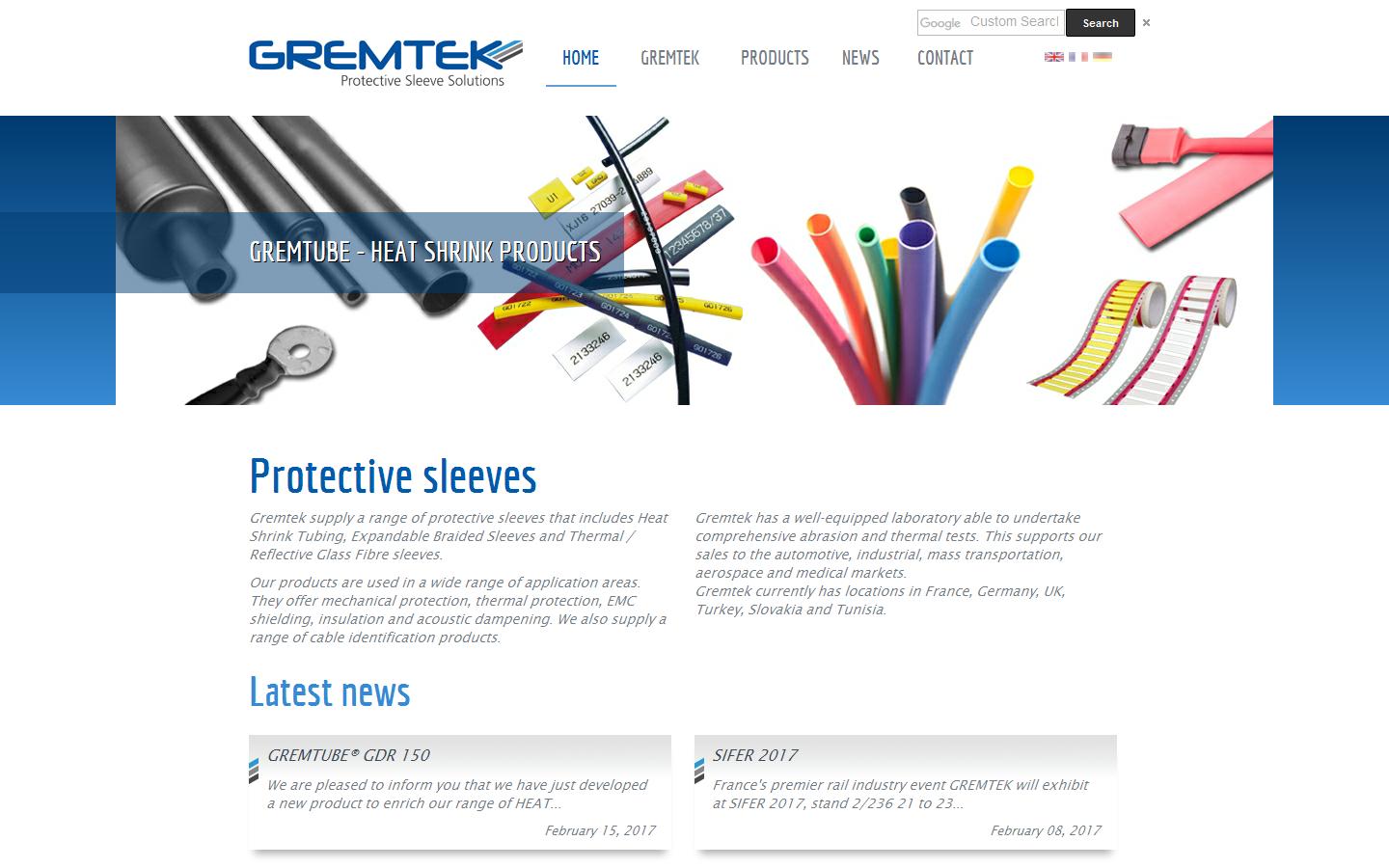 Gremtek UK Website
