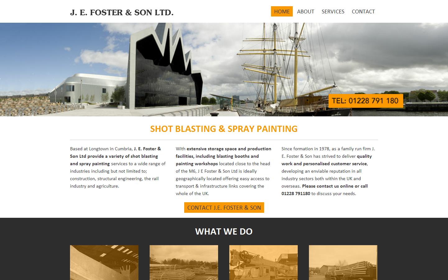 J E Foster & Son Ltd Website