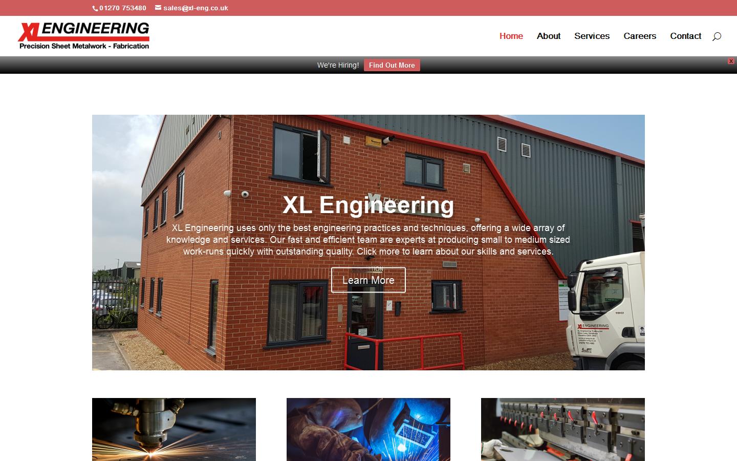 X L Engineering Trading Ltd Website