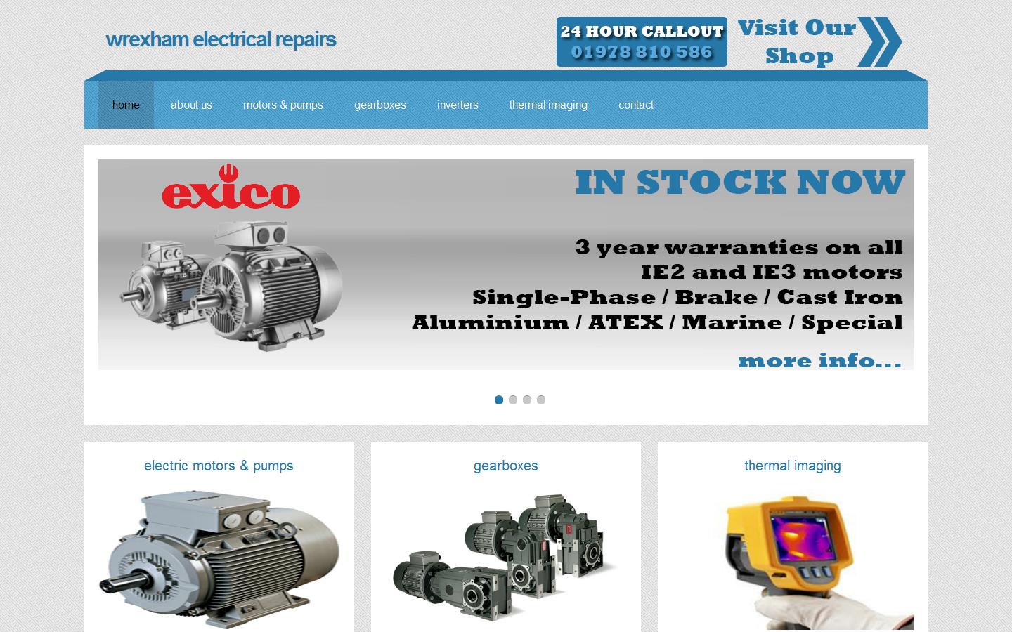 Wrexham Electrical Repairs Ltd Website