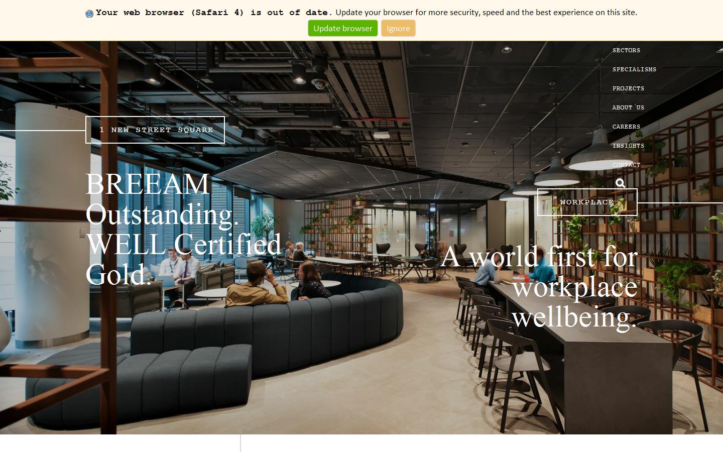 Hoare Lea Ltd Website