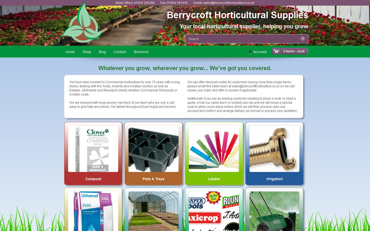 Berrycroft Stores Ltd Website