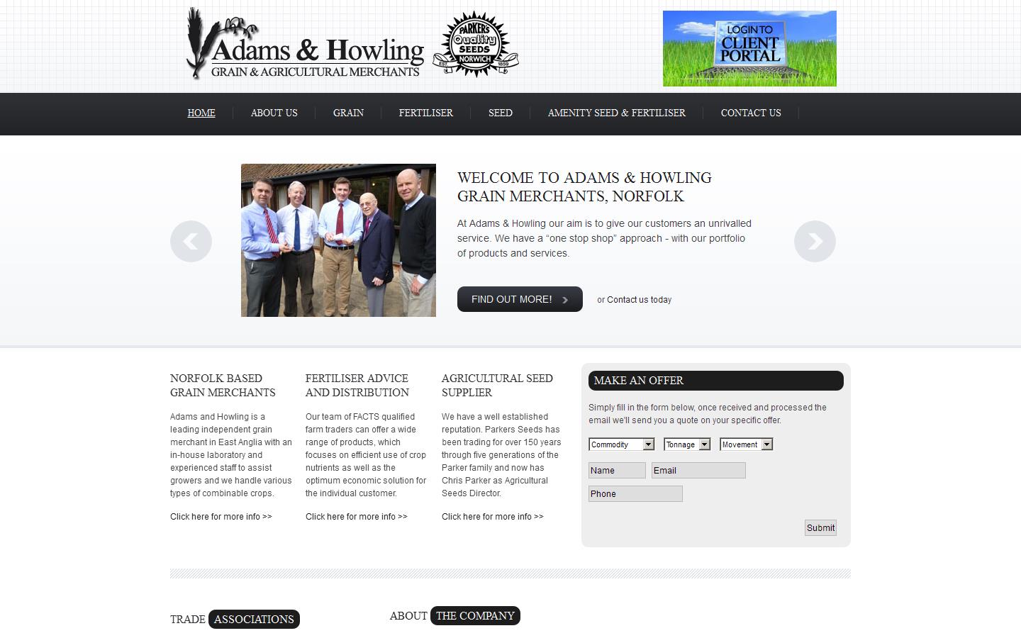 Adams & Howling Website