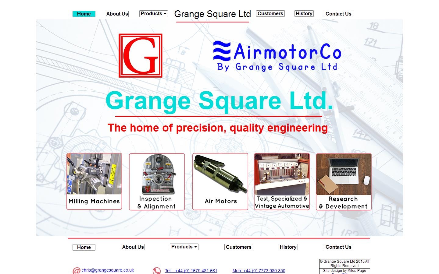 Grange Square Ltd Website