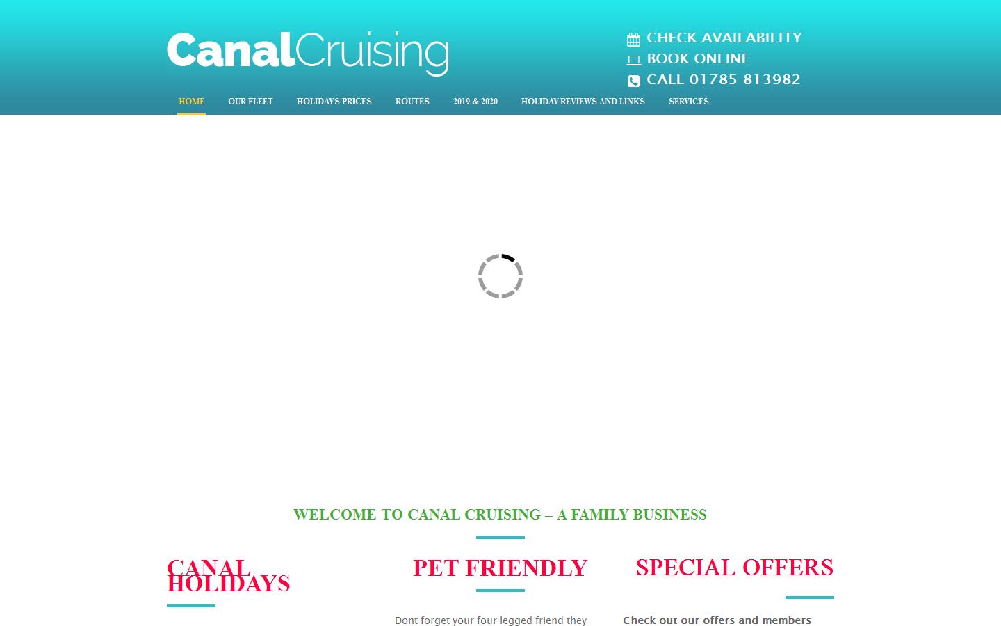 Canal Cruising Website
