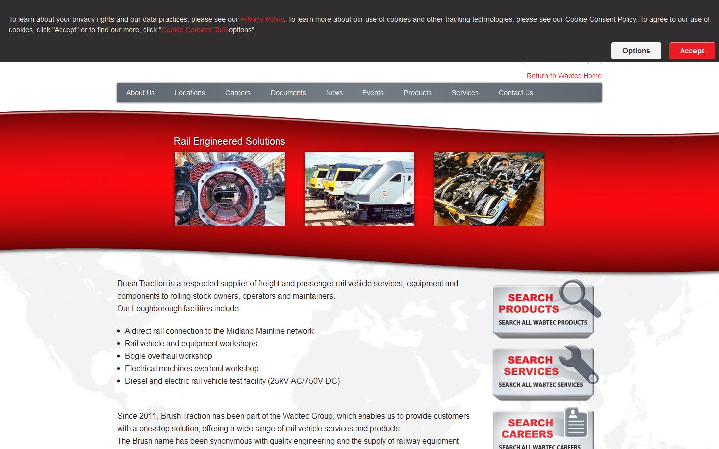 Brush Traction Website