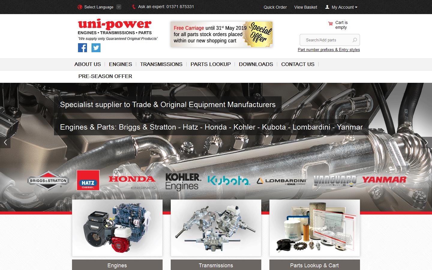 Uni-power Website