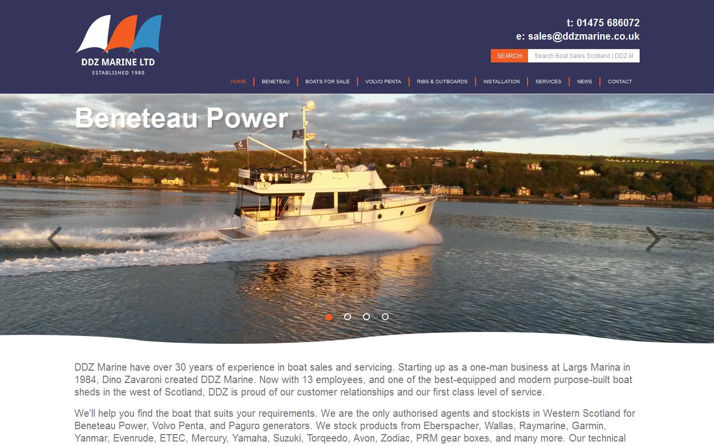 D D Z Marine Website