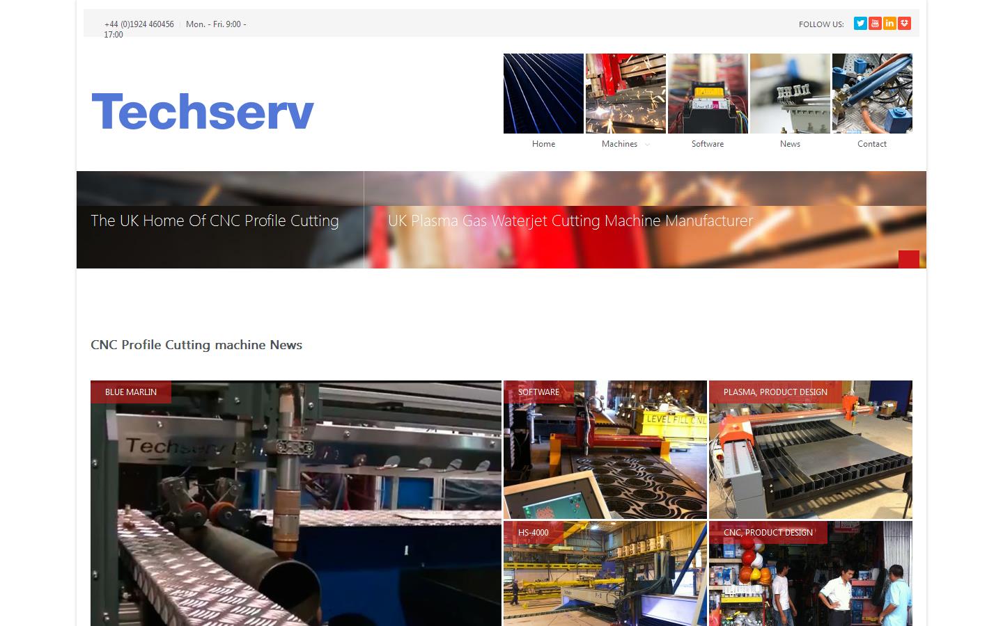 Techserv Website
