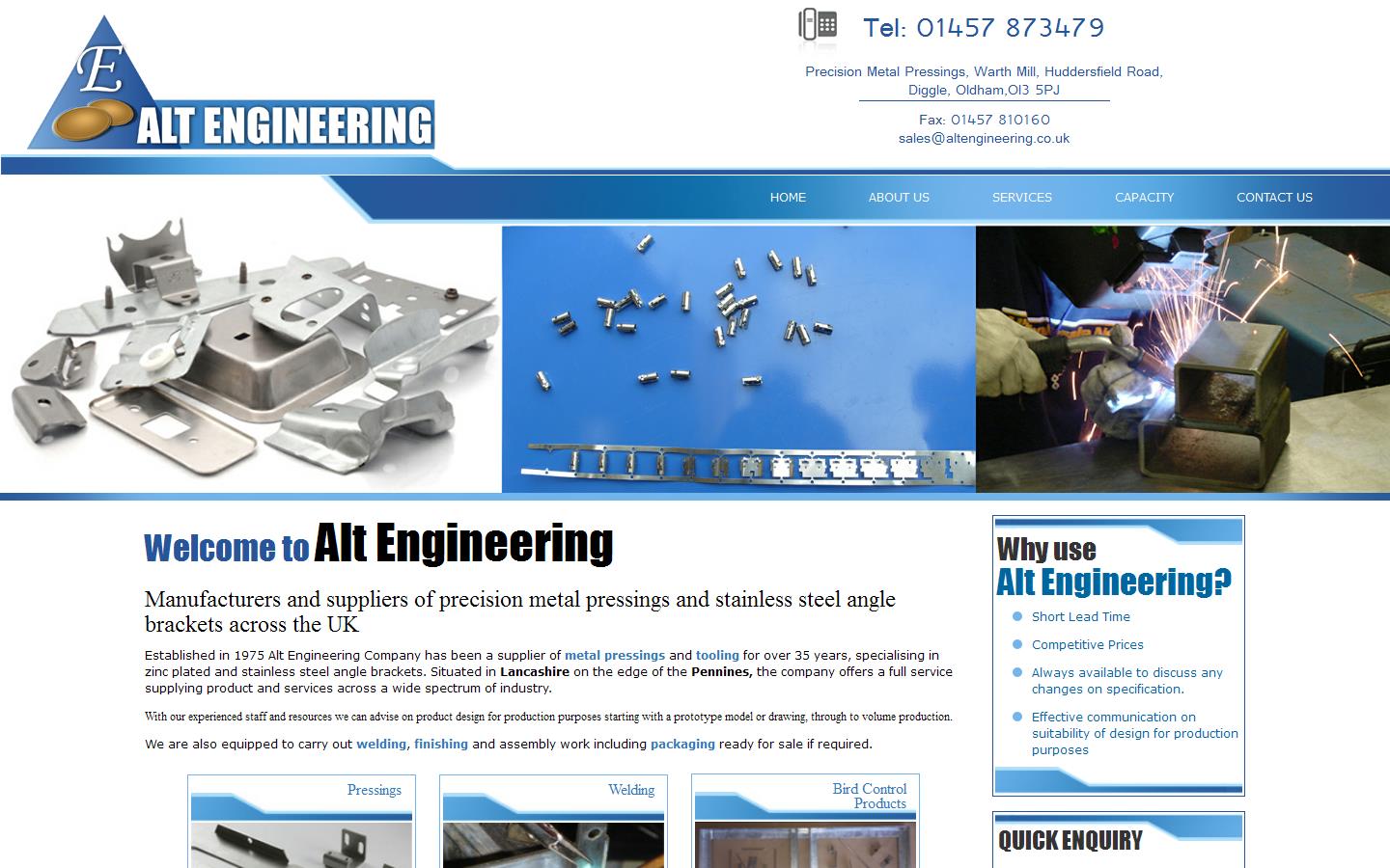 Alt Engineering Website