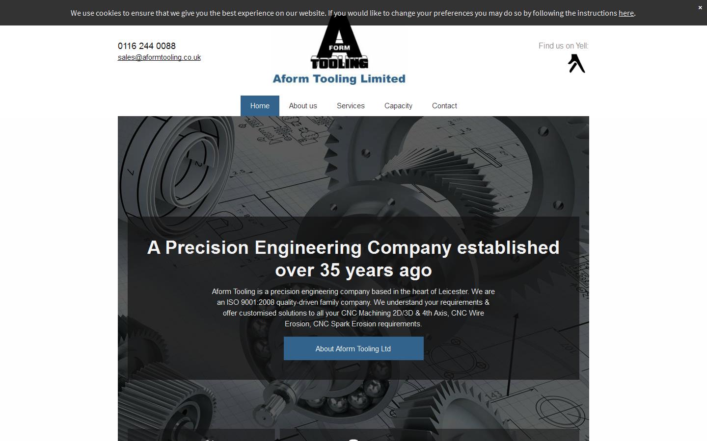 A Form Tooling Ltd Website