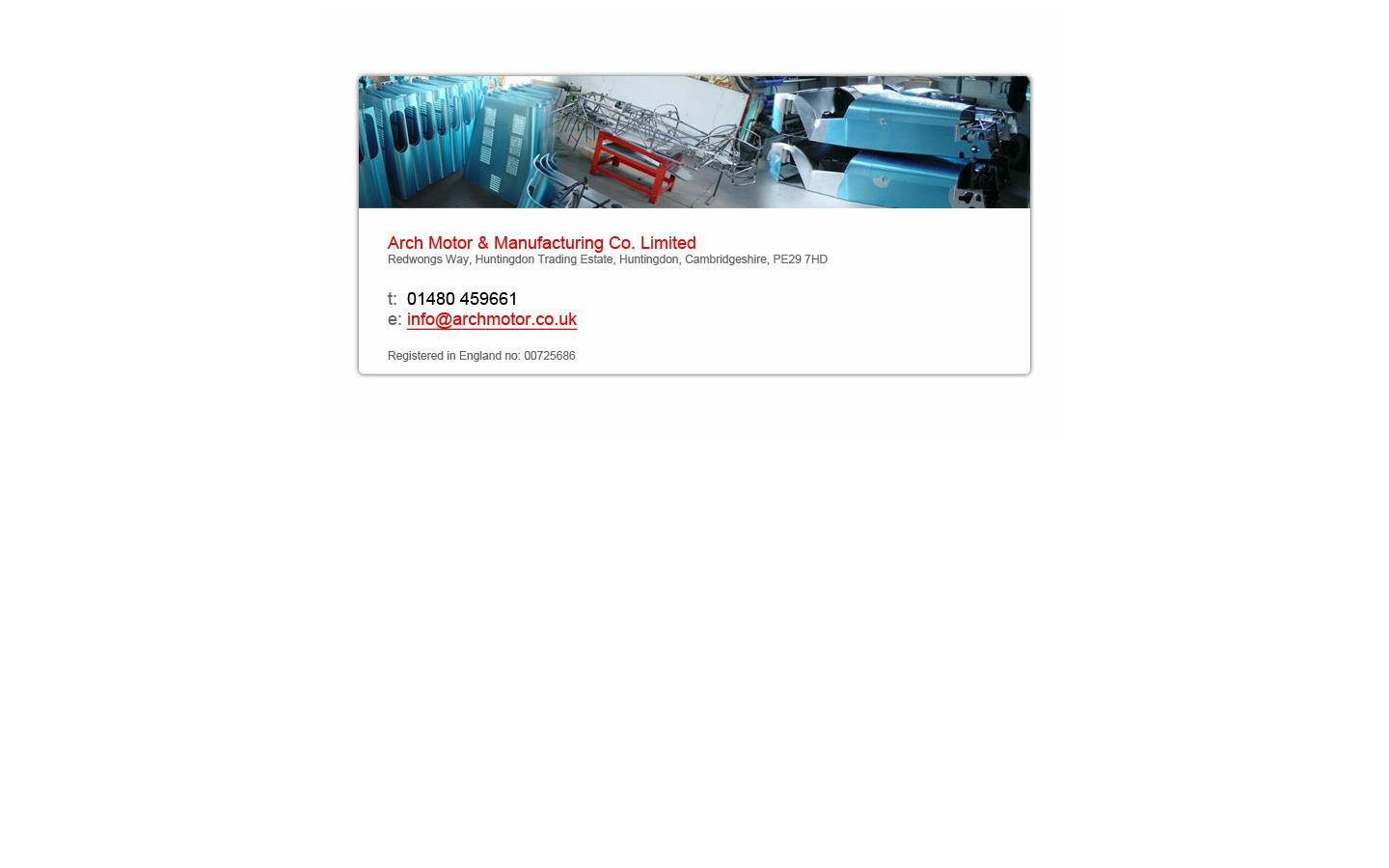 Arch Motor & Manufacturing Company Ltd Website