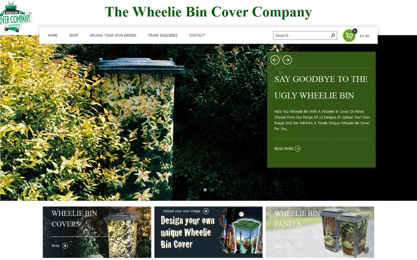 Wheelie Bin Covers Website