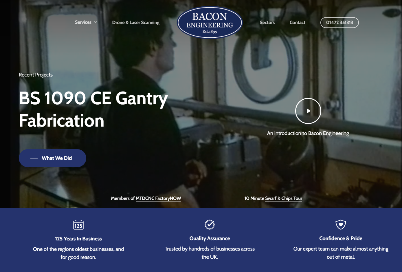 E Bacon & Co. Ltd Website
