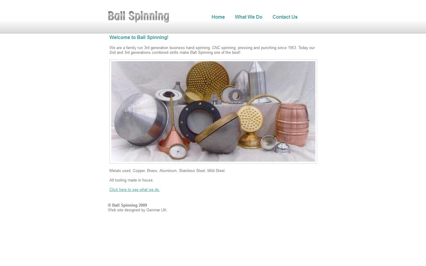 Ball Spinning Website