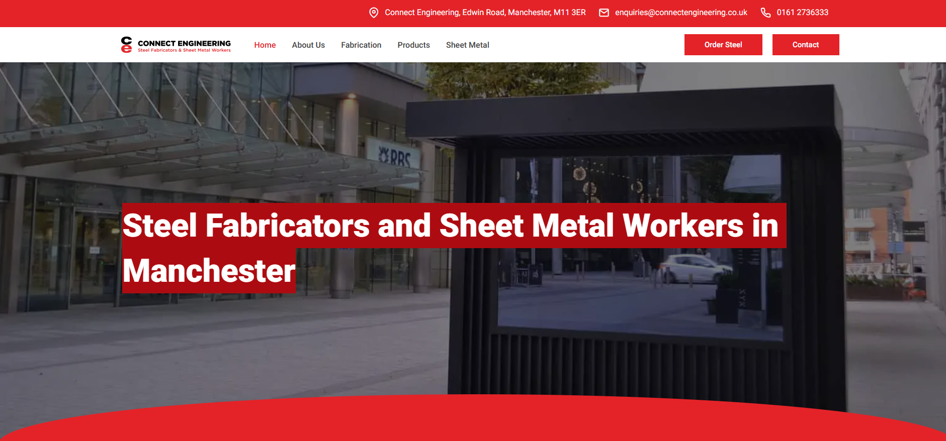 Connect Engineering Ltd Website