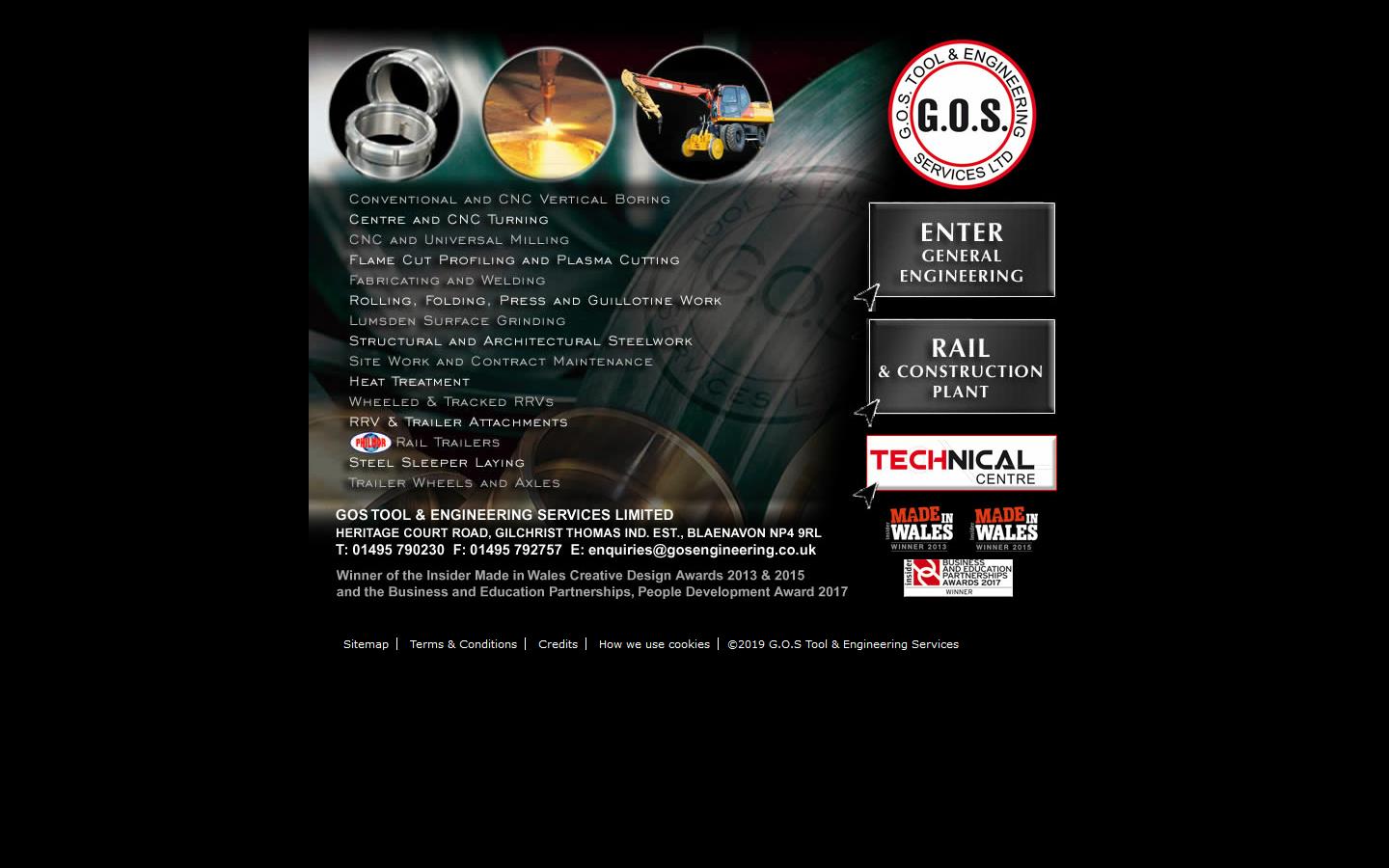 G O S Tool & Engineering Services Ltd Website