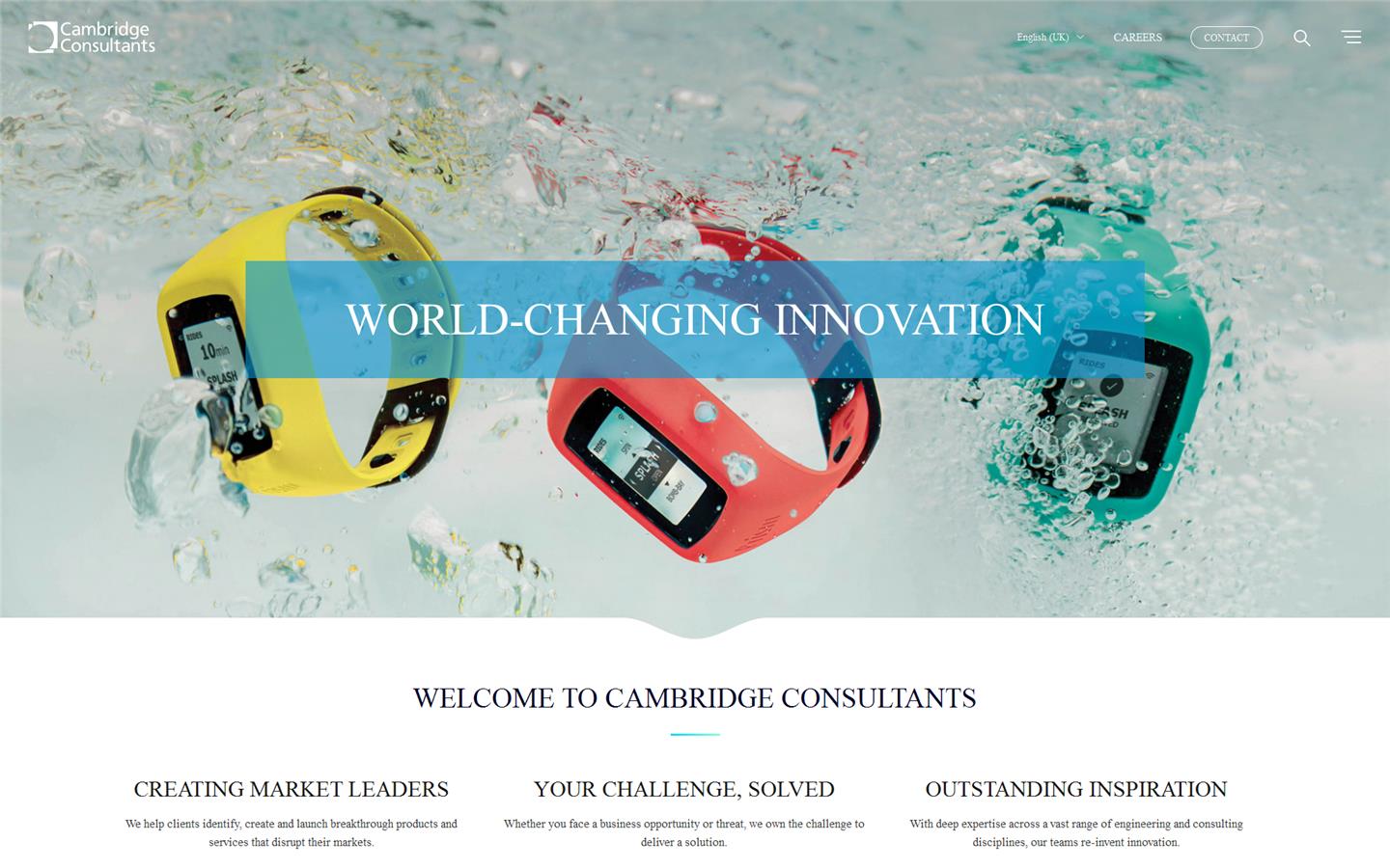 Cambridge Consultants Website