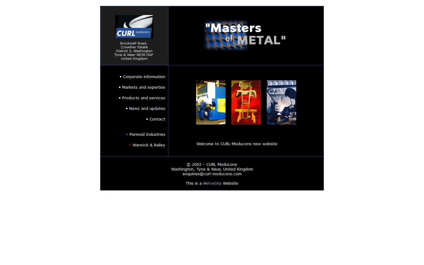 Curl Moducons Website